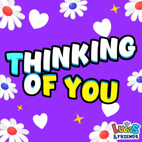 Greeting Card Thinking Of You And Sending Love And Hugs Your Way