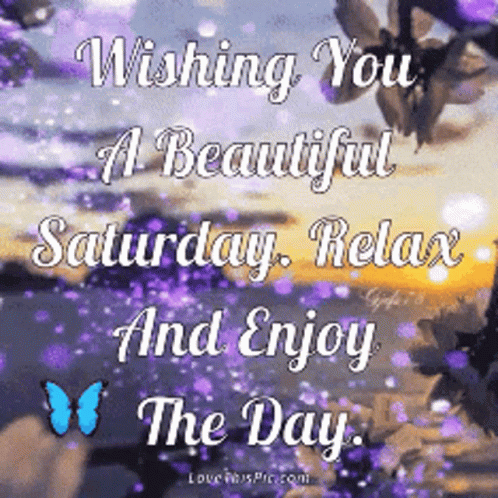 Greeting Card Wishing You a Beautiful Saturday