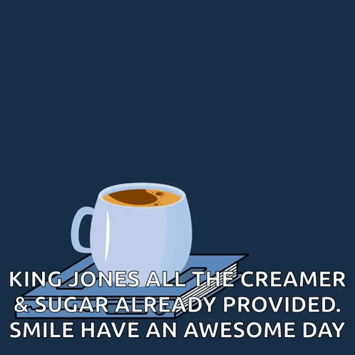 Greeting Card With Coffee Saying Good Morning