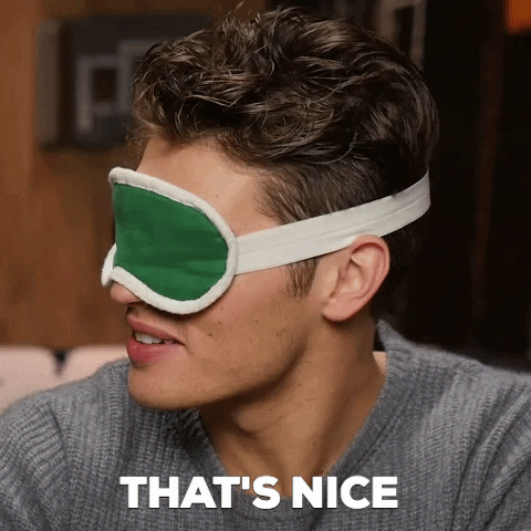 Gregg Sulkin Thats Nice Blindfold GIF