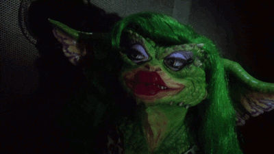 Gremlins 2 Flirty Kiss GIF