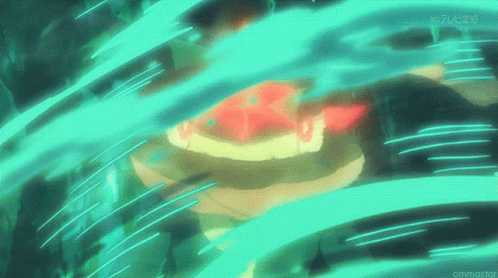 Greninja Inside A Tornado GIF