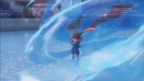 Greninja Powers GIF