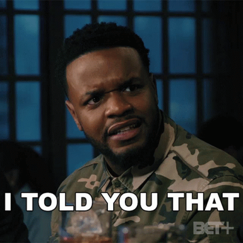 Greta Gill Warned I Told You GIF