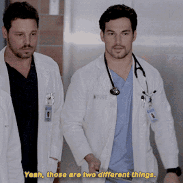 Grey's Anatomy Andrew Deluca Same Same But Different GIF