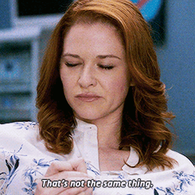 Grey's Anatomy April Kepner Same Same But Different GIF