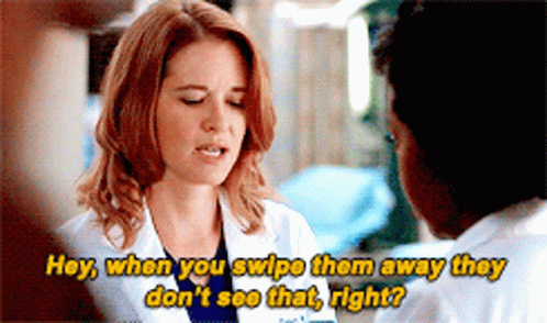 Grey's Anatomy Swiper No Swiping GIF