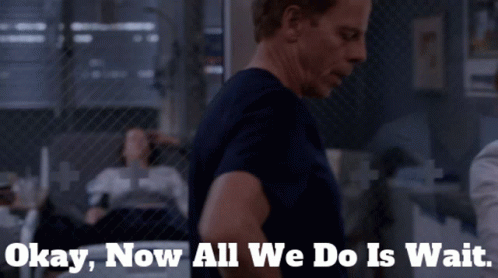 Greys Anatomy Anxiously Waiting GIF
