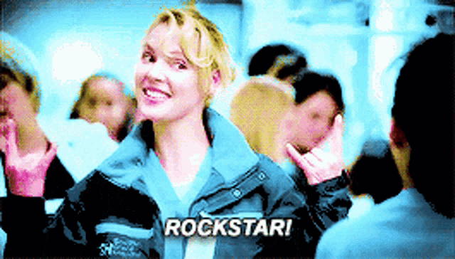 Greys Anatomy Rockstar Gif GIF
