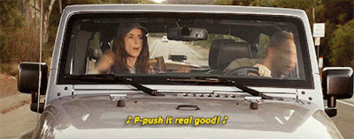 Greys Anatomy Singing Push It Real Good GIF