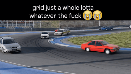 Grid Just A Whole Lotta Whatever The Fuck Meme GIF