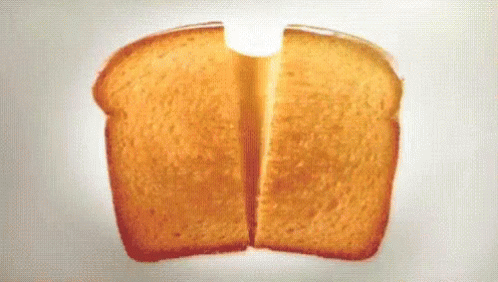 Grilled Cheese Sandwich Half GIF