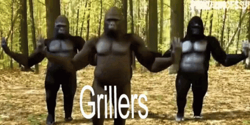 Grillers Gorilla Dancing GIF