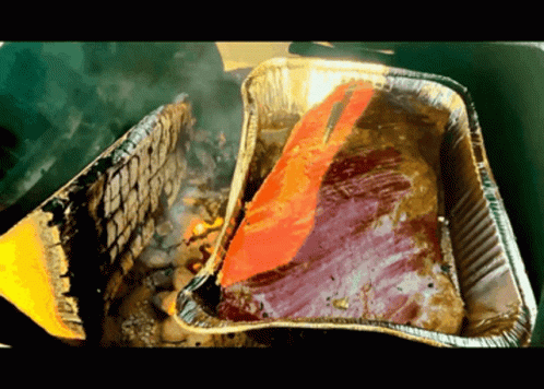 Grilling Brisket Takes Time GIF