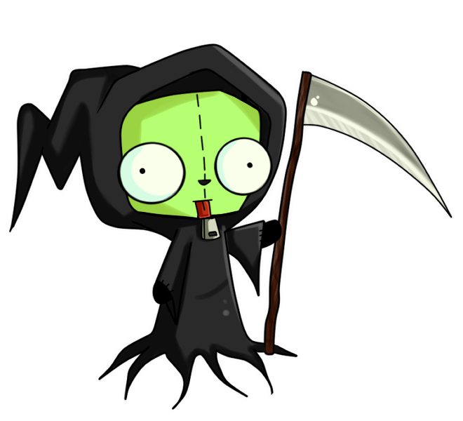 Grim Reaper Gir GIF