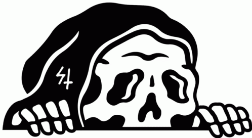 Grim Reaper Lurking GIF