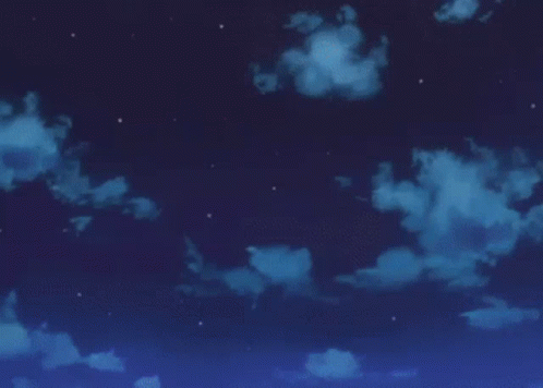 Grimmjow Appearing Behind Clouds GIF