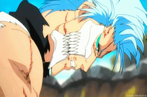 Grimmjow Jaegerjaquez Looking Back GIF