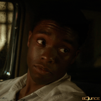 Grin Face Chadwick Boseman GIF