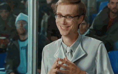 Stephen Merchant Grin Smile GIF