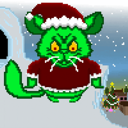 Grinch Heart GIF
