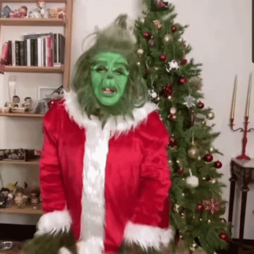 Grinch Holiday Party GIF