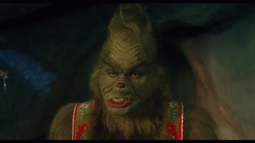 Grinch Saying But I'll Be Fashionably Late