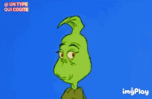 Grinch Smiling Making Funny Face GIF
