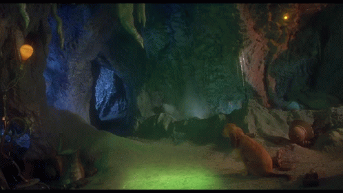 Grinch Standing in Cave Saying That's It I'm Not Going