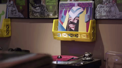 Grind Spinning Select Vinyl GIF