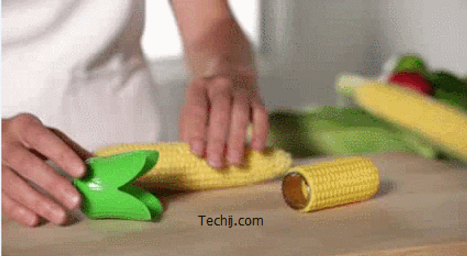 Grinding Fake Corn Experiment GIF