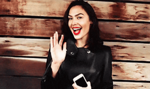 Grinning Girl Gal Gadot GIF