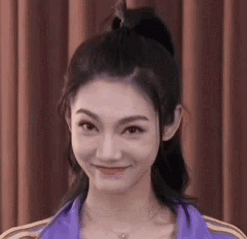 Grinning Girl Sparking Heart Filters GIF