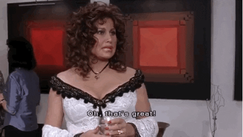 Grinning Jennifer Coolidge Thats Great GIF