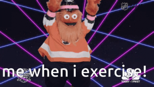 Gritty Me When I Exercise GIF