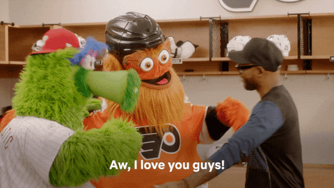 Gritty I Love You Guys GIF