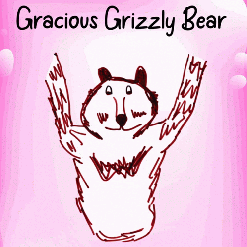Grizzly Bear Saying Gracious Grizzly Bear GIF