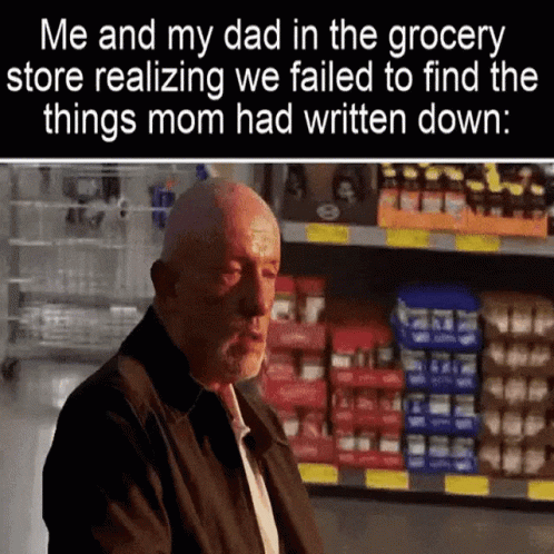 Grocery Store Fail Walter White Meme GIF