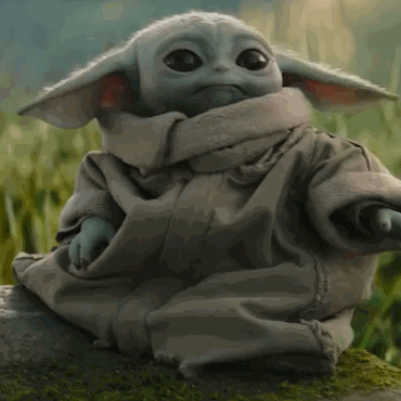 Grogu Face Reaction GIF