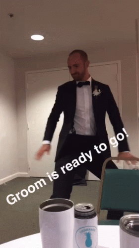 Groom Is Ready To Go GIF