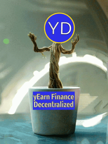 Groot Yearn Finance Decentralized GIF