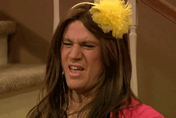 Grossed Out Eww Channing Tatum Drag Queen GIF