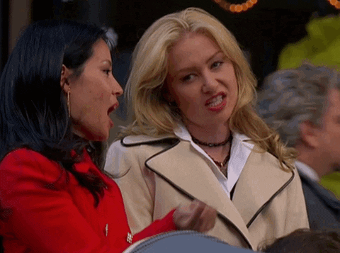 Grossed Out Lucy Liu Ally Mcbeal GIF