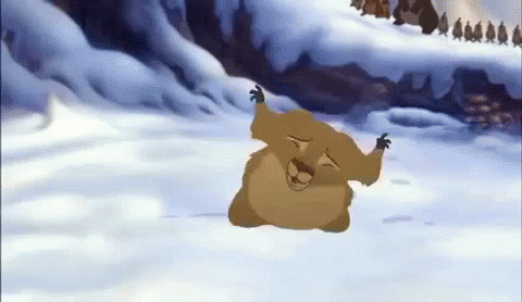 Groundhog Day Happy Dance In Snow GIF