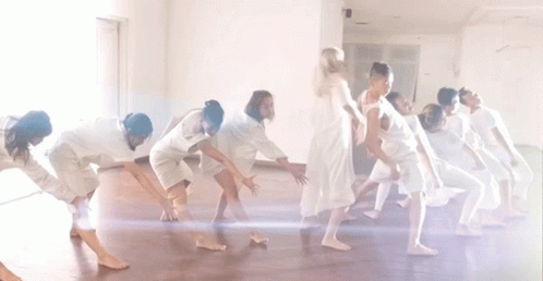 Group Dancing in Room