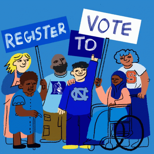 Group Holding Register and Vote Signs