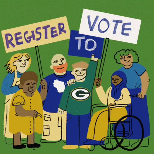 Group Holding Register and Vote Signs
