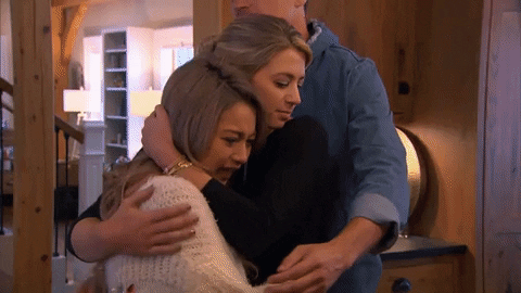 Group Hug Family Crying GIF