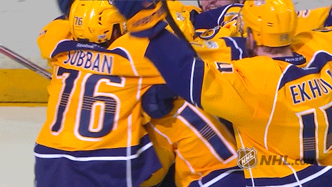 Group Hug Sports Stanley Cup Playoffs GIF