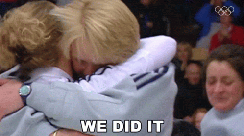 Group Hug We Did It GIF